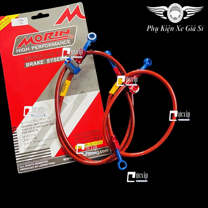 Cặp Dây Dầu Thắng Đĩa Trước Và Sau Morin Thái Lan CNC Cho Exciter, Winner, Winner X, Raider, Satria, Sonic, R15, CBR, TFX, FZ, MSX, GSX MS4422