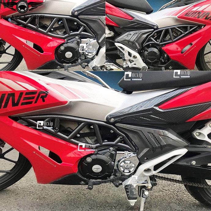 Ốp Sườn Carbon Xe Winner X, Winner X V1 Kiểu Ducati K2 ( Hàng Cao Cấp ) MS4455