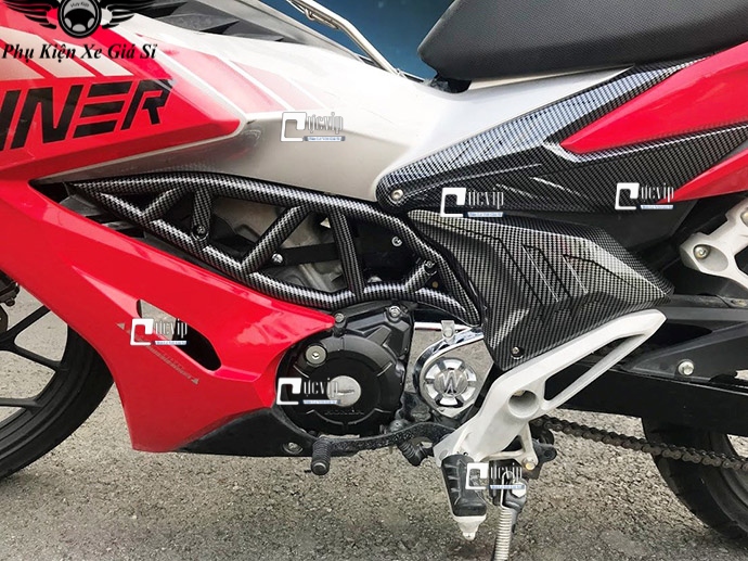 Ốp Sườn Carbon Xe Winner X, Winner X V1 Kiểu Ducati K2 ( Hàng Cao Cấp ) MS4455