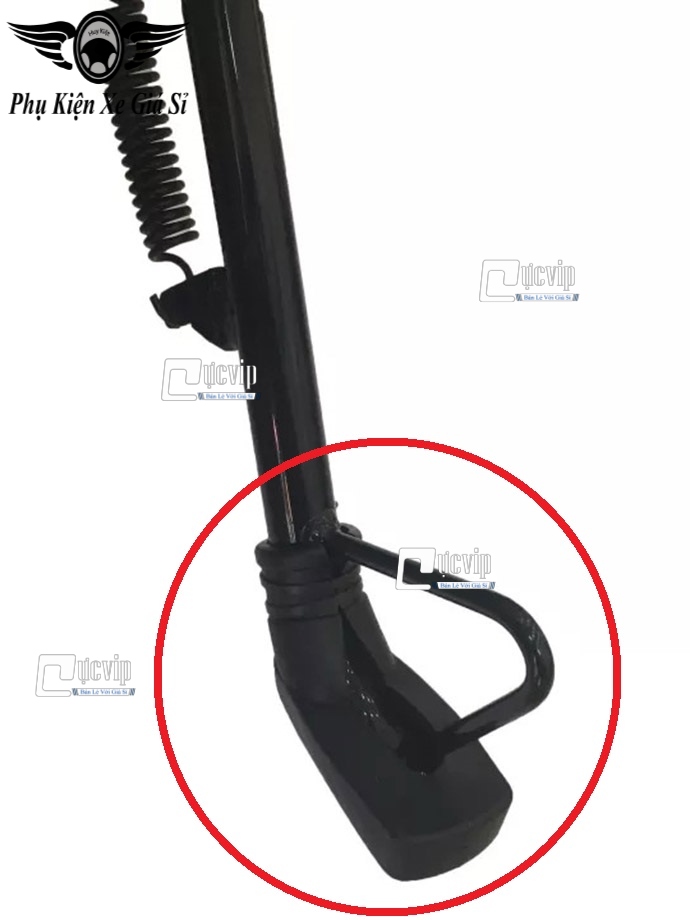 Combo 2 Đế Lót Bọc Chân Chống Cao Su Cho Xe Máy MS4458