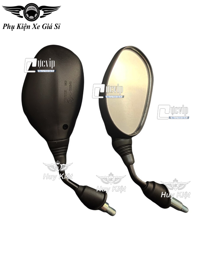 Cặp Kính Gương Chiếu Hậu AirBlade AB 2013 - 2015 Gắn Tất Cả Dòng Xe Honda Chân Kính 10L MS4462