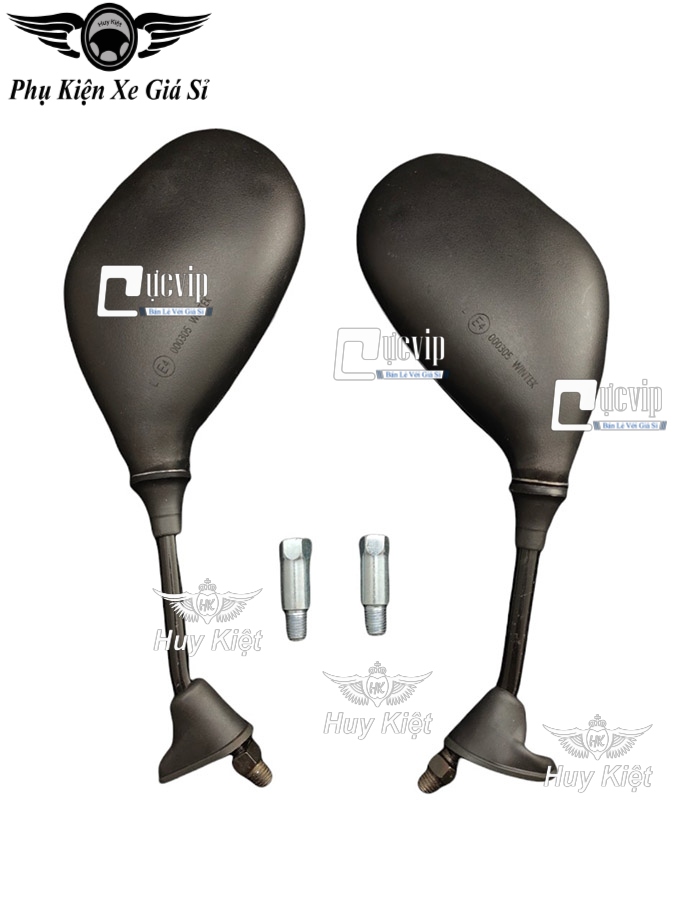 Cặp Kính Gương Chiếu Hậu SH Mode 2013 - 2019 Gắn Tất Cả Dòng Xe Honda Chân Kính 10Ly MS4471