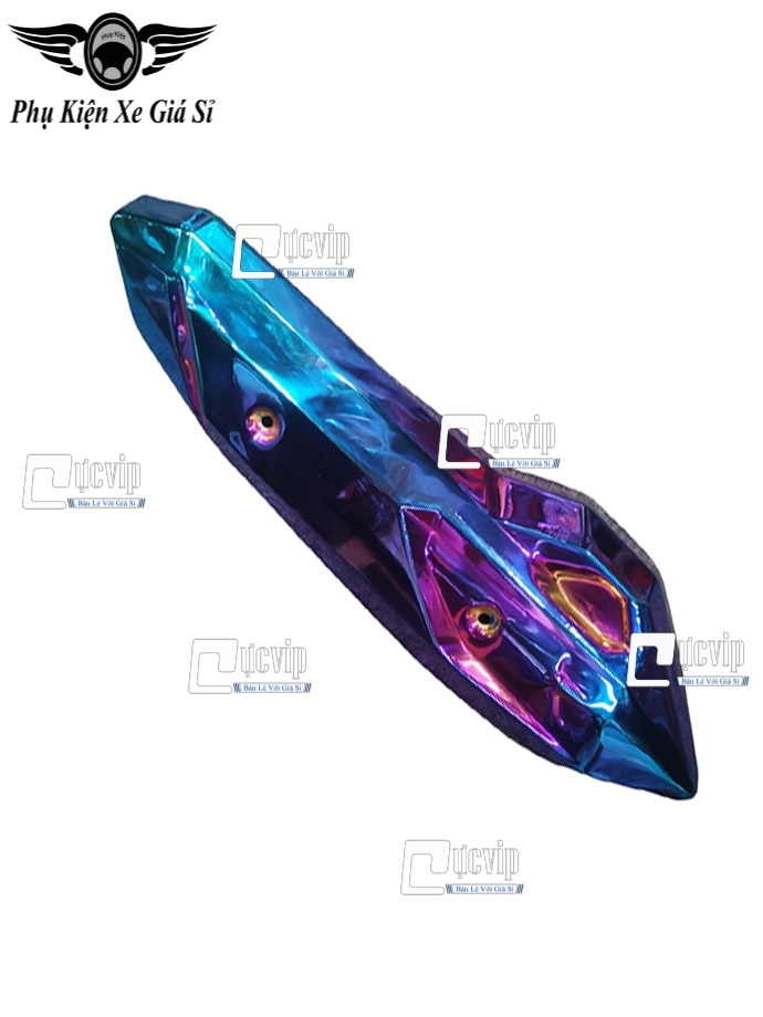 Ốp Che Pô AirBlade AB 2020 (2013 - 2022), Vario 2015 - 2017 Inox Xi Titan 7 Màu (Hàng Cao Cấp) MS4673