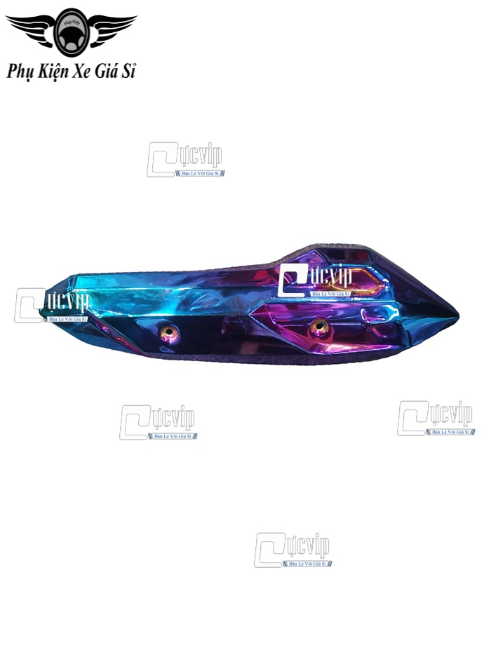 Ốp Che Pô AirBlade AB 2020 (2013 - 2022), Vario 2015 - 2017 Inox Xi Titan 7 Màu (Hàng Cao Cấp) MS4673