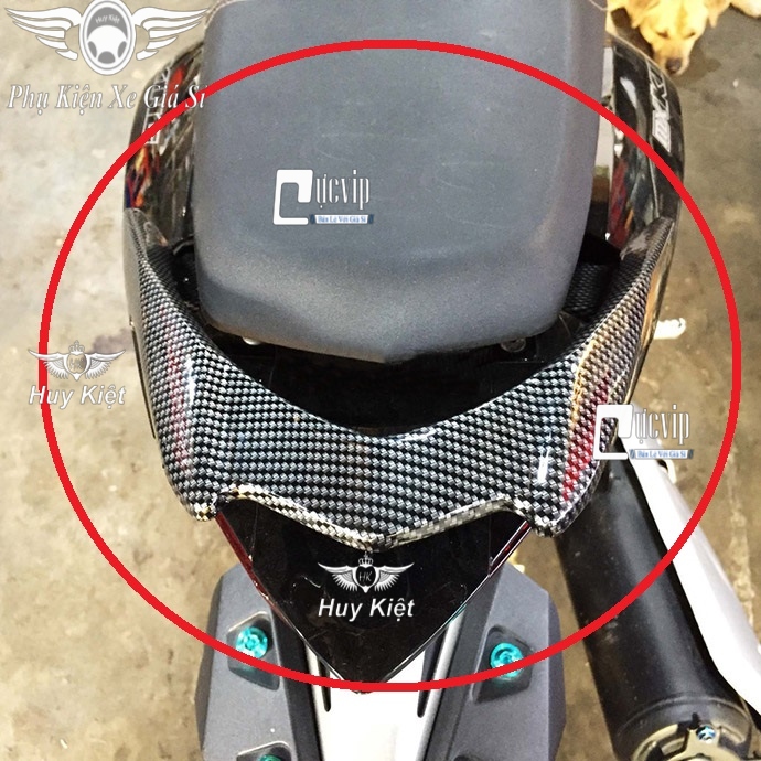 Cảng Sau Exciter 2015 - 2020 Nhôm Đúc Sơn Carbon MS4715