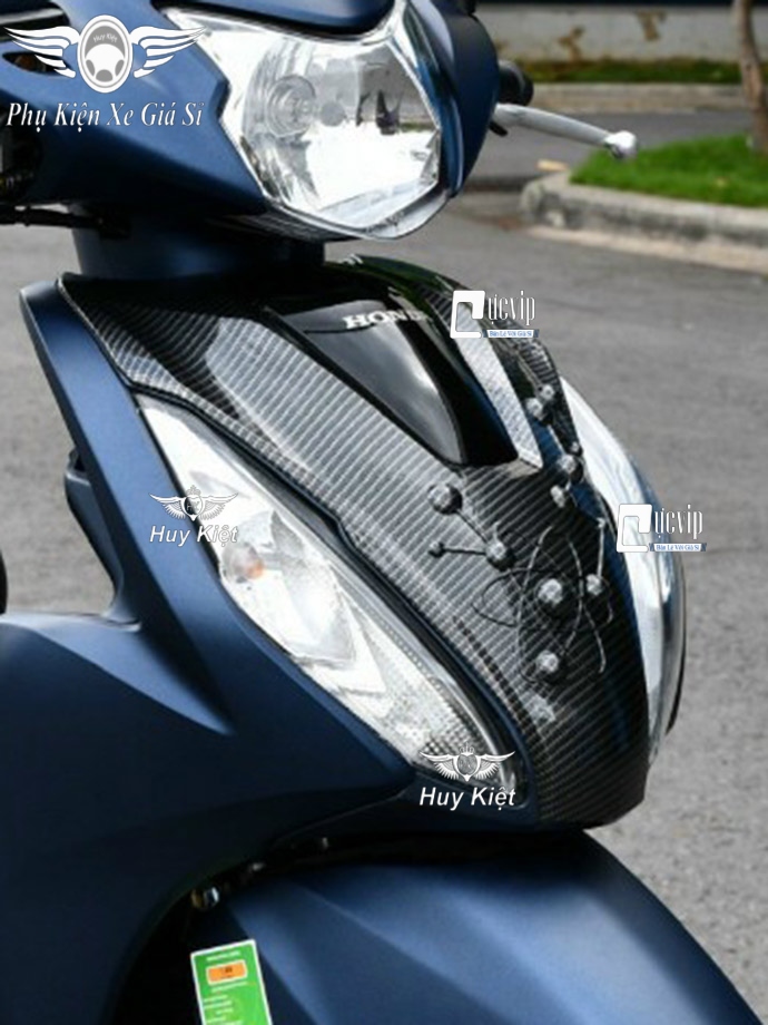 Ốp Mặt Nạ Lớn Xe Vision 2021 - 2022- 2022 Sơn Carbon Hàng Cao Cấp MS4717