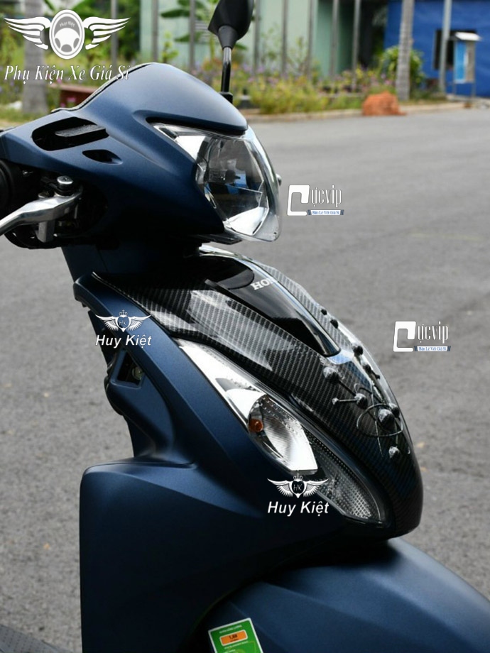Ốp Mặt Nạ Lớn Xe Vision 2021 - 2022- 2022 Sơn Carbon Hàng Cao Cấp MS4717