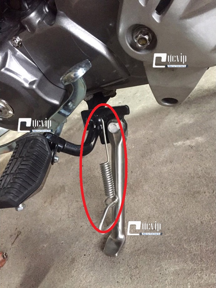 4749 Lò Xo Chống Nghiêng Chống Nguyên Inox Gắn Các Dòng Xe MS4749