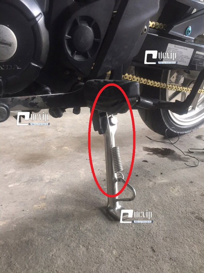 4749 Lò Xo Chống Nghiêng Chống Nguyên Inox Gắn Các Dòng Xe MS4749