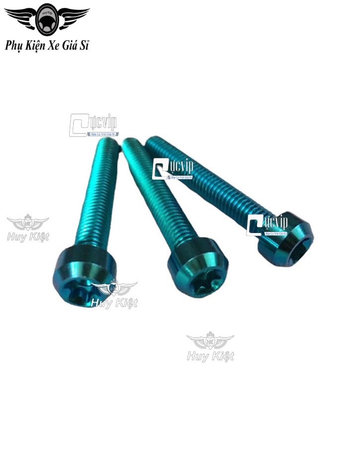 Combo 3 Ốc Titan Thật GR5 Gắn Che Két Nước Xe Vario 2015 - 2021, Airblade AB 2016 - 2022, SH 2012 - 2019, SH Mode 2013 - 2019 MS4761