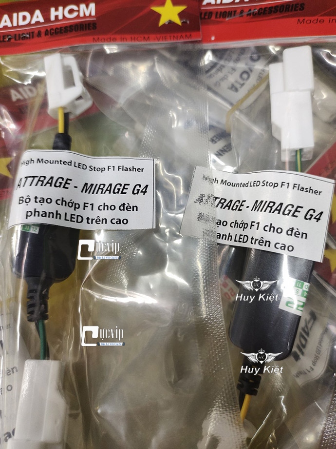 MITSUBISHI - Mạch Nháy ATTRAGE, MIRAGE G4 Tạo Chớp F1 Cho Đèn Phanh LED Trên Cao Sẵn Giắc Zin MS4780
