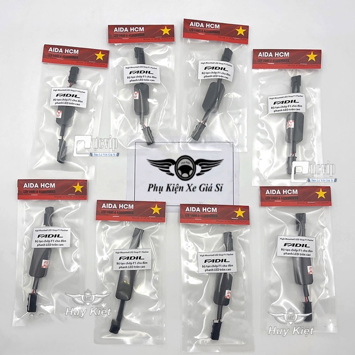 VinFast FADIL - Mạch Tạo Chớp Nháy F1 Cho Đèn Phanh LED Trên Cao, Sẵn Giắc Zin (Cắm Là Xài) MS4781