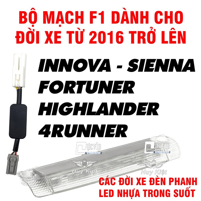 TOYOTA - Mạch Tạo Chớp Nháy F1 Đèn Phanh LED Trên Cao Innova, Sienna, Fortuner, 4Runner, Highlander, Prius V MS4784
