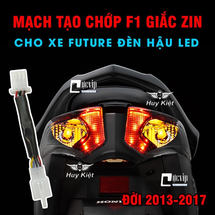 Bộ Mạch Tạo Chớp Nháy F1 Cho Future 2013 - 2017 Đèn Hậu Sẵn Giắc Zin (Cắm Là Xài) MS4785