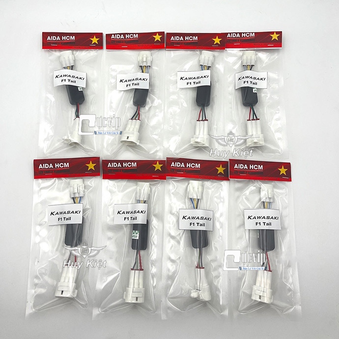 Mạch Nháy Đèn Hậu LED Tạo Chớp F1 Cho PKL Kawasaki Sẵn Giắc Zin (Cắm Là Xài) MS4786