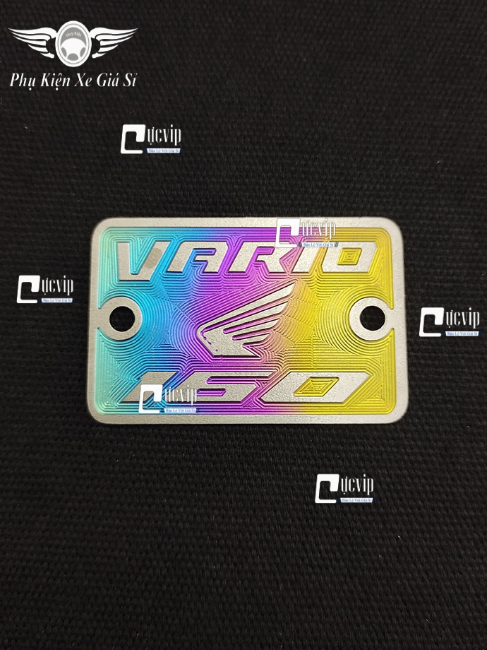 Ốp Nắp Dầu Vario 160, Vario 2022 - 2023 Titan Điện Phân MS4801