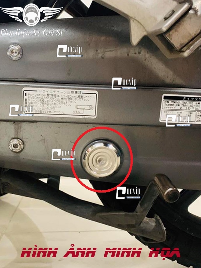 Nắp Nhâm CNC Gắn Che Sên Catte Cho Dòng Xe Honda MS4805