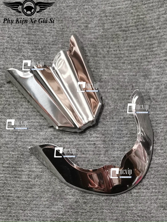 Ốp Mỏ Và Đuôi Dè Trước Sau Vario 160, Vario 2022 - 2023 Inox MS4811