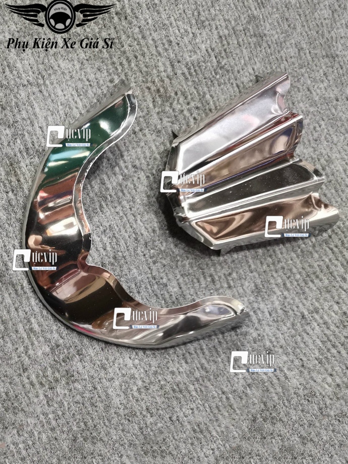 Ốp Mỏ Và Đuôi Dè Trước Sau Vario 160, Vario 2022 - 2023 Inox MS4811