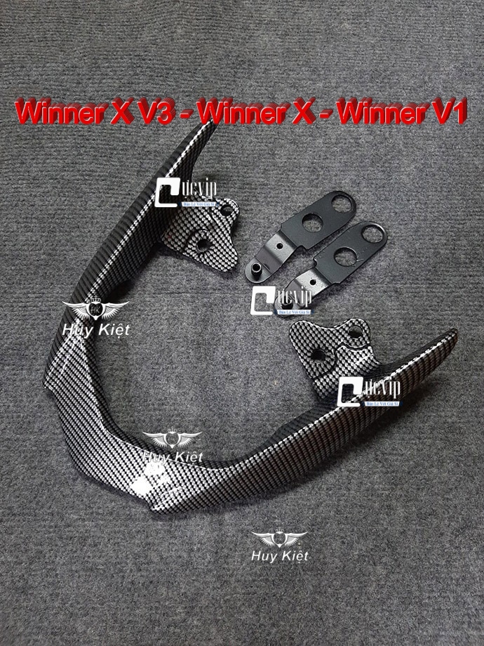 Cảng Sau Winner X V3, Winner X, Winner V1 Nhôm Đúc Sơn Carbon Kiểu Spark MS4829