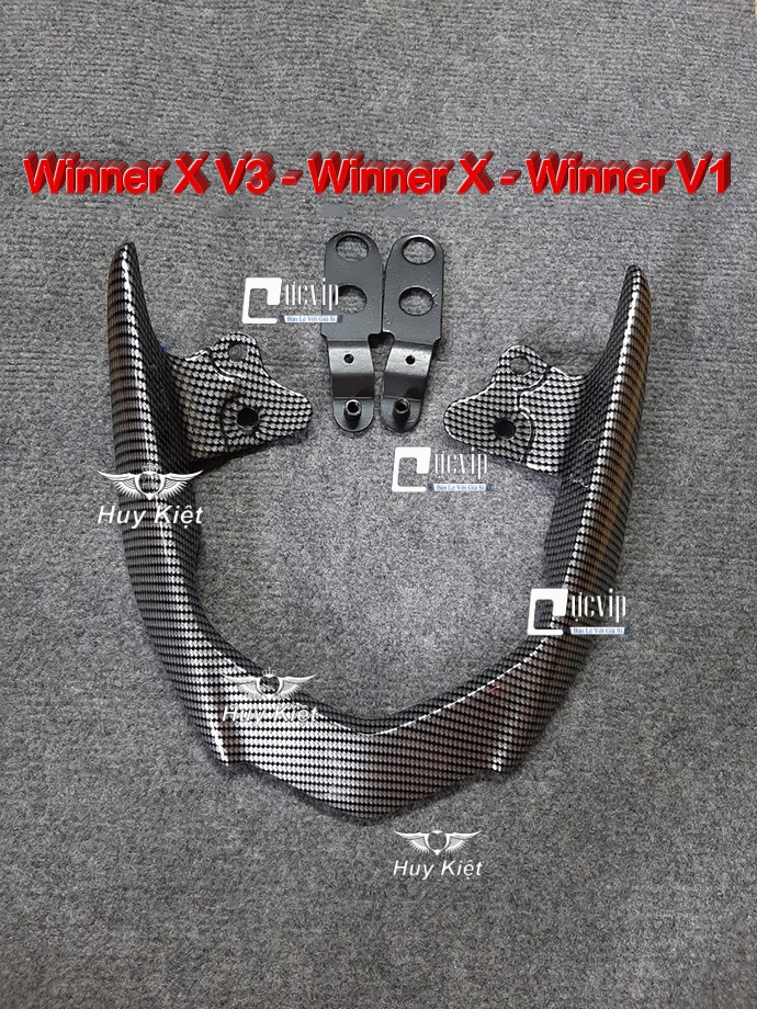 Cảng Sau Winner X V3, Winner X, Winner V1 Nhôm Đúc Sơn Carbon Kiểu Spark MS4829