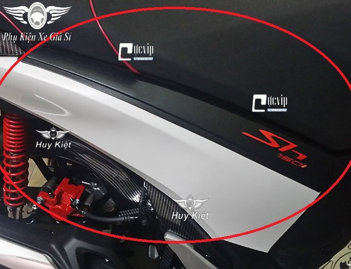 Nẹp Hông Sườn SH 2012 - 2016 Độ Kiểu Ý MS4838