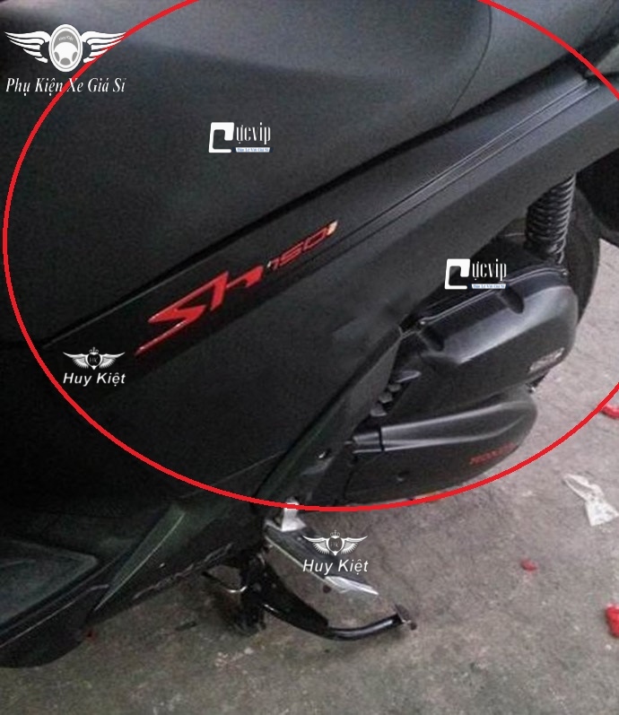 Nẹp Hông Sườn SH 2012 - 2016 Độ Kiểu Ý MS4838