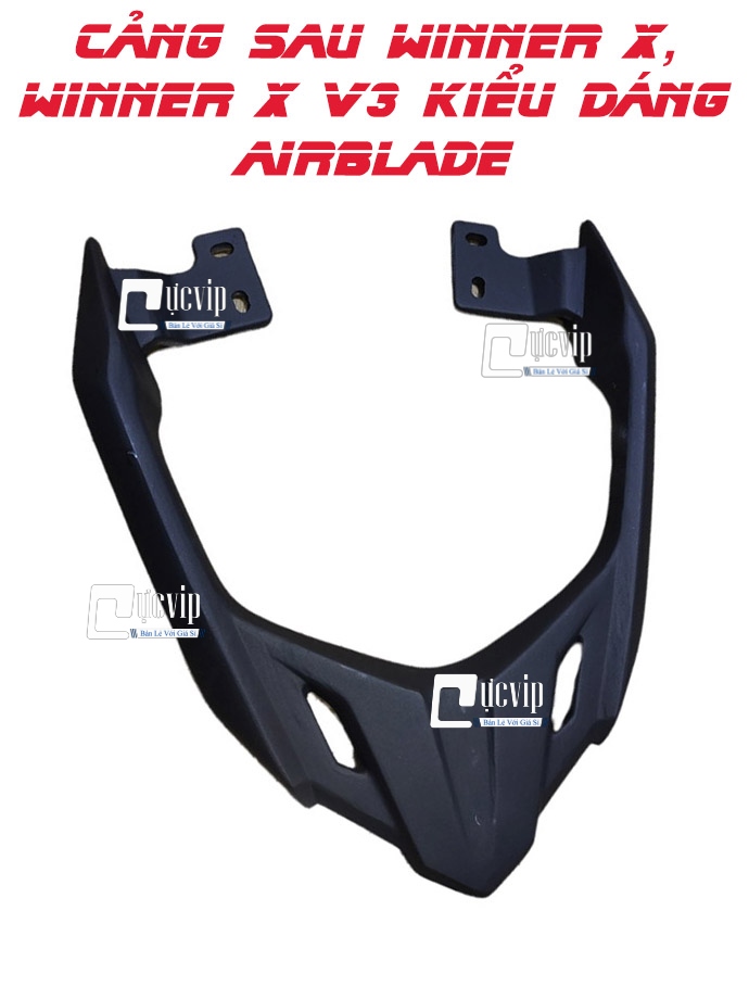 Cảng Sau Nhôm Đúc Nguyên Khối Winner X, Winner X V3 Kiểu Dáng AirBlade MS4868