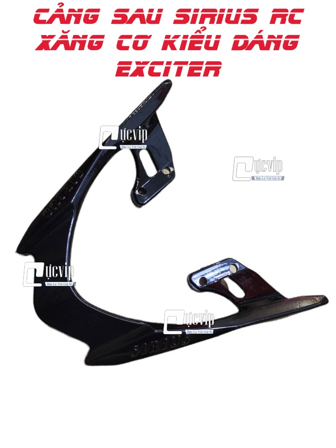 Cảng Sau Sirius RC Xăng Cơ Kiểu Dáng Exciter Nhôm Đúc Nguyên Khối MS4871