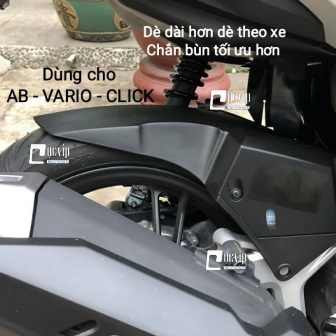 Bộ Dè Chắn Bùn 3 Món Vario 2015 - 2021, AirBlade 2016 - 2022 K2 MS4879