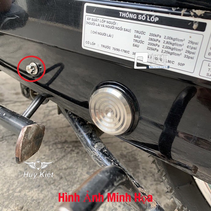 	Combo 2 Ốc Salaya Inox 304 6Li1 Gắn Catte Mọi Loại Xe MS4909