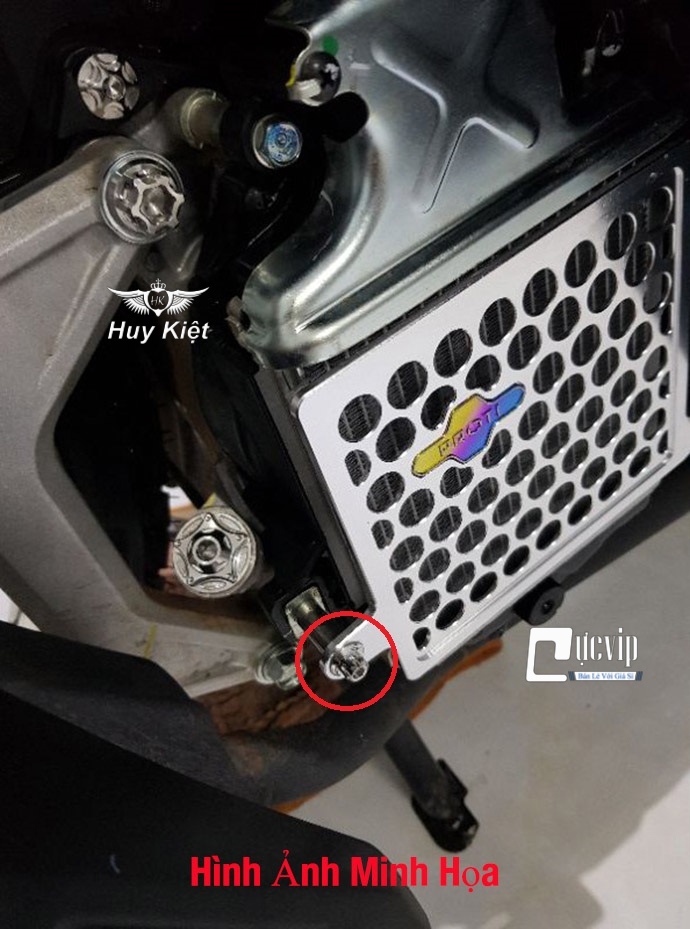 Combo 3 Ốc Salaya Inox 304 6Li4 Gắn Che Két Nước Vario 2015 - 2021, AB 2016 - 2022, SH 2012 - 2019, SH Mode 2013 - 2019 MS4917