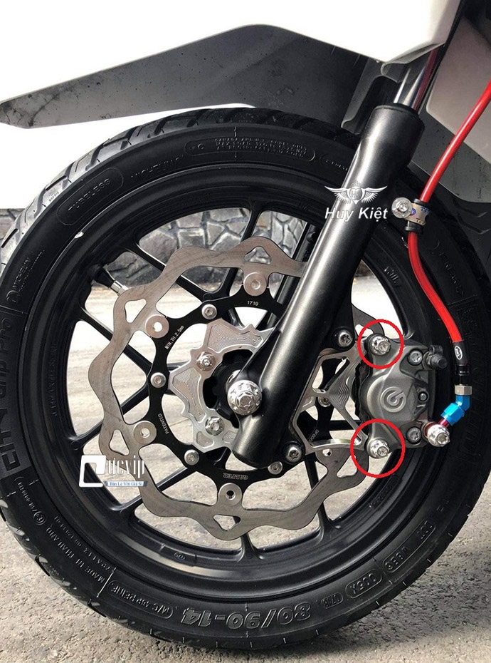 Ốc Salaya Inox 304 8Li3 Gắn Pat Heo Dầu Trước SH Việt Nam, Kẹp Ty Phuộc Raider, Satria, Sonic MS4929