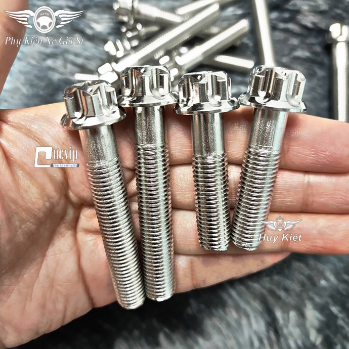 Ốc Salaya Inox 304 10Li6 Gắn Pat Treo Pô Các Dòng Xe Tay Ga Vario, AirBlade, Vision, SH, SH Mode, PCX, Lead, NVX, Click MS4933