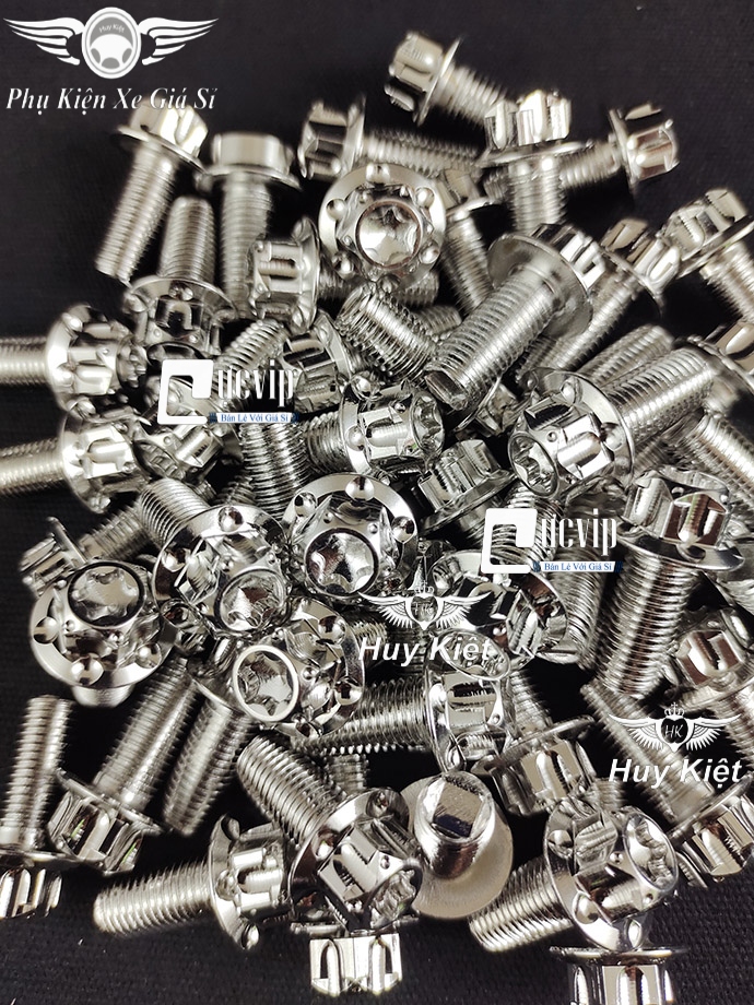 	Ốc Salaya Inox 304 10Li23 Gắn Pat Heo Dầu Trước Dòng Xe Yamaha MS4934