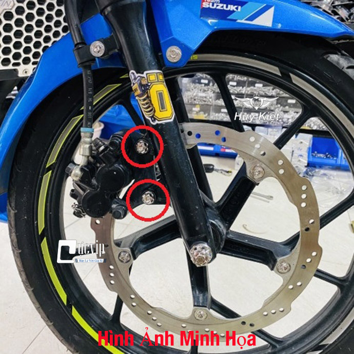 	Ốc Salaya Inox 304 10Li23 Gắn Pat Heo Dầu Trước Dòng Xe Yamaha MS4934