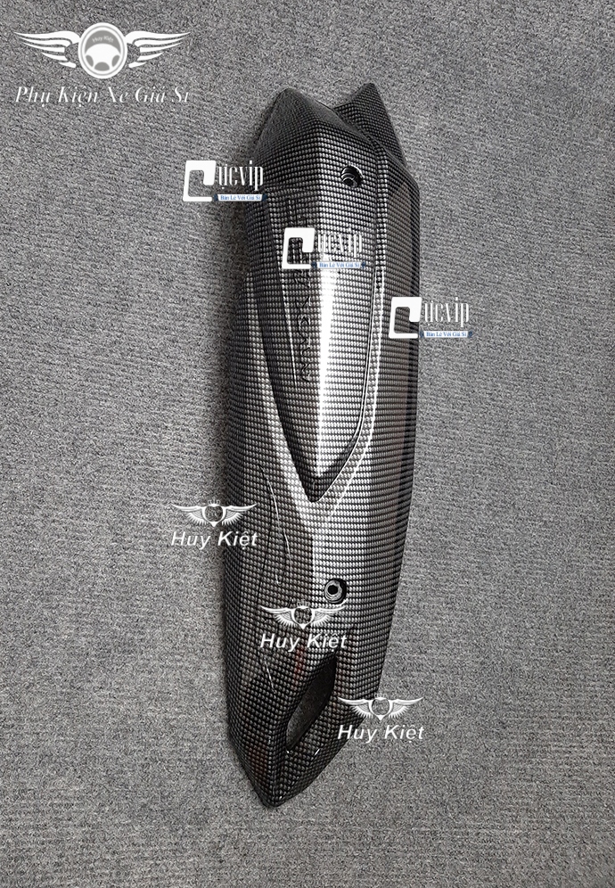 Ốp Che Pô Yamaha LEXI S 125, NVX 2017 - 2020 Carbon MS4980