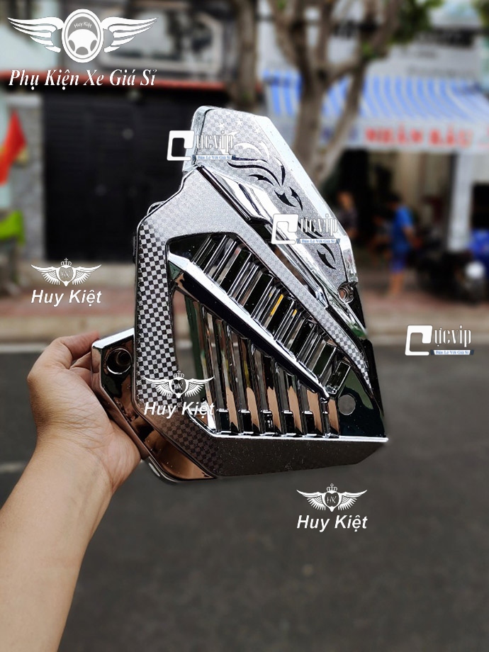 Ốp Quạt Gió AirBlade AB 2020 (2016 Đến 2020), Vario 2015 Đến 2020 Xi Inox MS4987