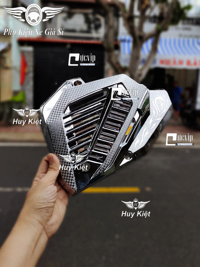 Ốp Quạt Gió AirBlade AB 2020 (2016 Đến 2020), Vario 2015 Đến 2020 Xi Inox MS4987