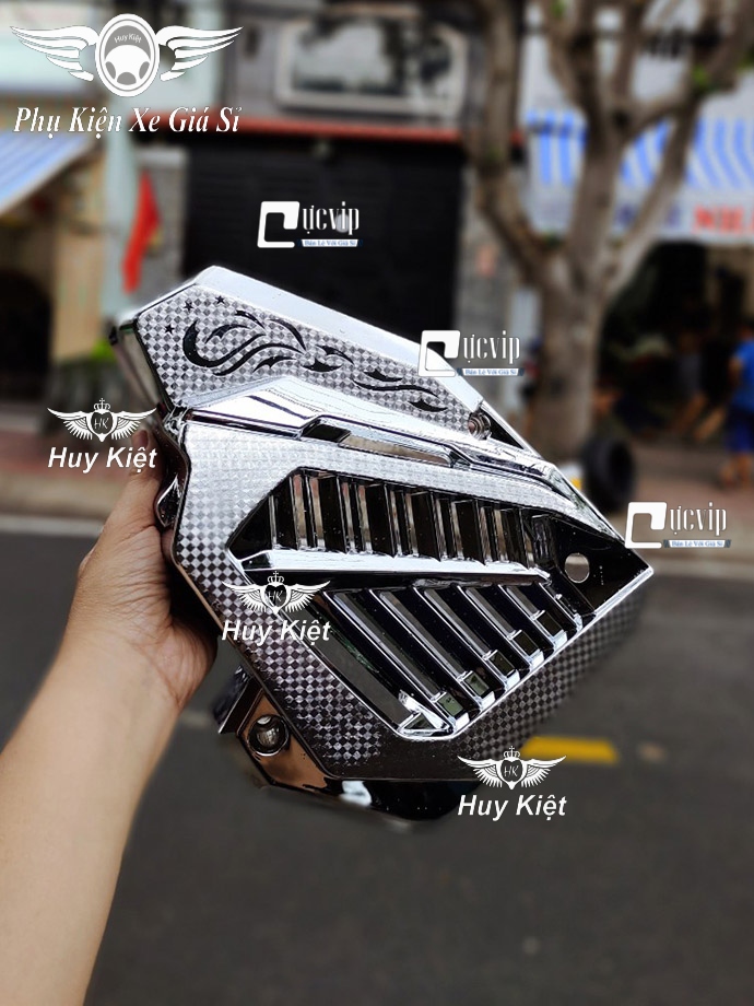 Ốp Quạt Gió AirBlade AB 2020 (2016 Đến 2020), Vario 2015 Đến 2020 Xi Inox MS4987