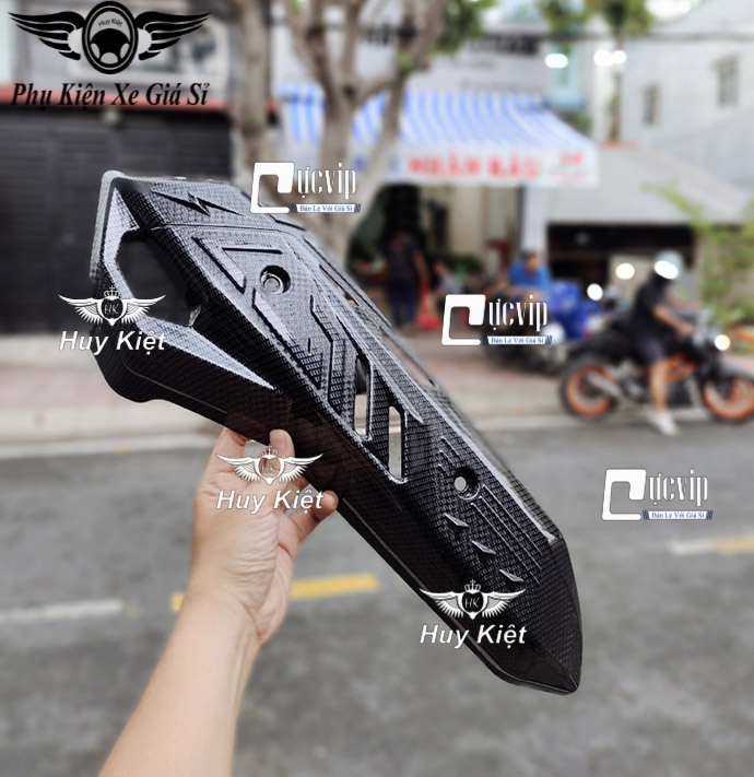 Ốp Che Pô AirBlade AB 2020 (2013 - 2020), Vario 2015 - 2017 Carbon MS4994