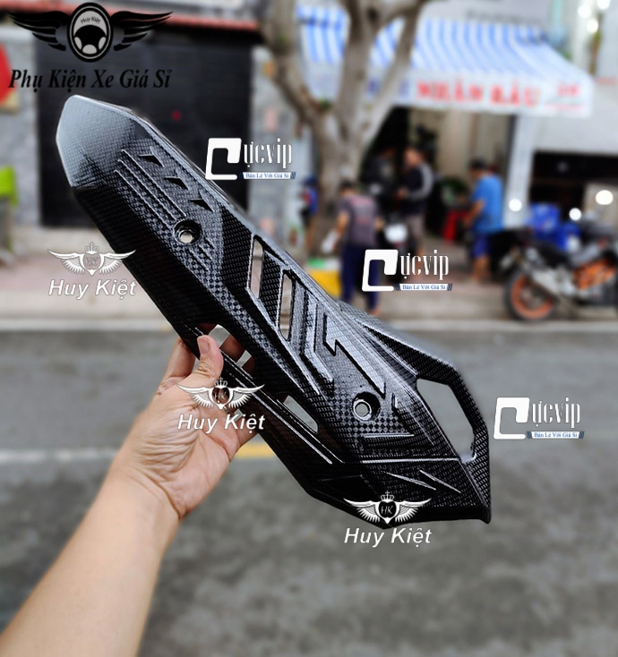 Ốp Che Pô AirBlade AB 2020 (2013 - 2020), Vario 2015 - 2017 Carbon MS4994