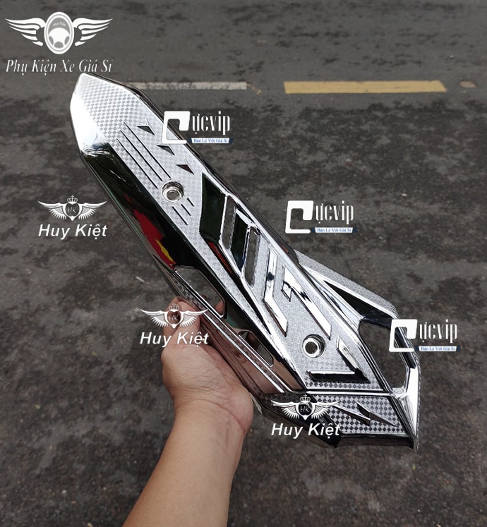 Ốp Che Pô AirBlade AB 2020 (2013 - 2020), Vario 2015 - 2017 Xi Inox MS4995
