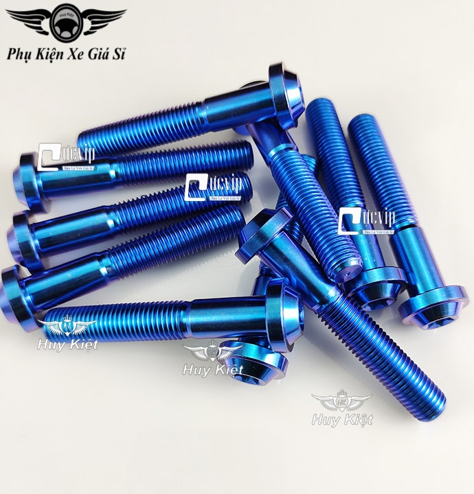 Ốc Titan GR5 10Li6 Gắn Pat Treo Pô Các Dòng Xe Tay Ga Vario, AirBlade, Vision, SH, SH Mode, PCX, Lead, NVX, Click MS5042