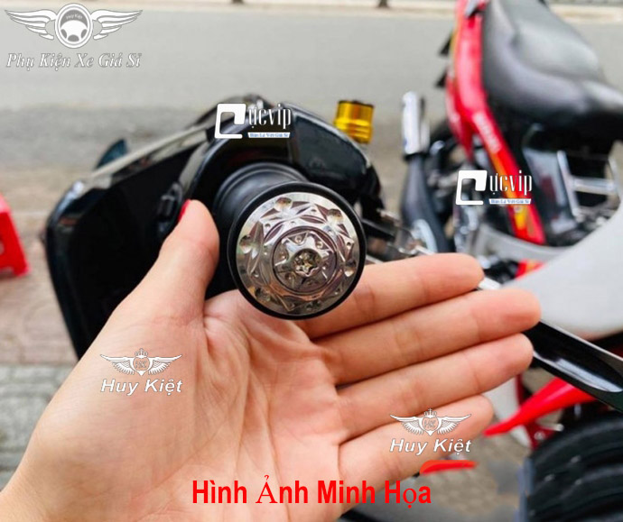 Cặp Gù Tay Lái Salaya Inox 304 Kiểu G3 Gắn Mọi Loại Xe (1 Cặp) MS5060