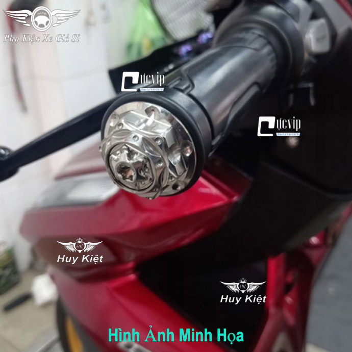 Cặp Gù Tay Lái Salaya Inox 304 Kiểu G3 Gắn Mọi Loại Xe (1 Cặp) MS5060