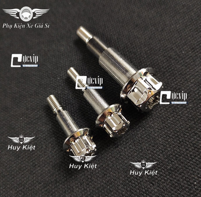 Bộ 3 Ốc Tay Thắng Salaya Gắn Vario 2015 - 2022 Inox 304 MS5065