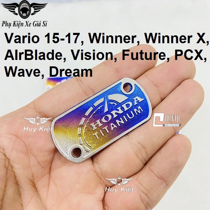 Ốp Nắp Dầu Titan Sonic, Satria, Raider, Exciter, Sirius, NVX, Vario, Winner, Winner X, AIrBlade, Vision, Future, PCX, Wave, Dream MS5076