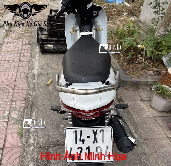 Cảng Sau Inox 304 Wave 2017 - 2022, Wave S110, Wave RS MS5145