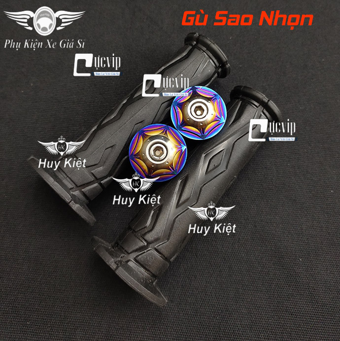 Combo Bao Tay Kiểu Z1000 + Gù Tay Lái Salaya Inox 304 Xi Titan Gắn Mọi Loại Xe MS5165